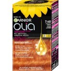 Garnier Olia Permanente Haarfarbe 7.40 Intensives Kupfer 1×1 Set, permanente Haarfarbe