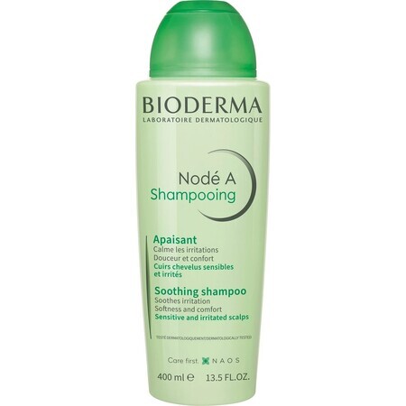 BIODERMA Nodé A shampoo voor de gevoelige en geïrriteerde hoofdhuid 1×400 ml, shampoo