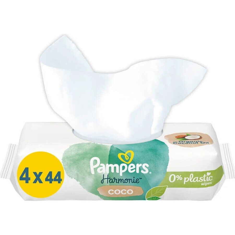 PAMPERS HARMONIE HARMONIE PROTECT&CARE WIPES 176KS 1×176 pcs, wet wipes