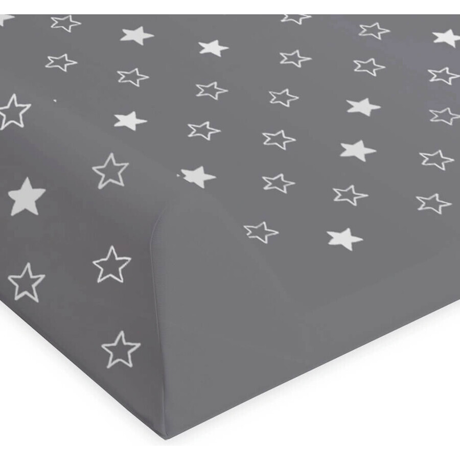 CEBA 2-seitige Ersatzmatte mit Vollpappe (50x80) Comfort Stars hellgrau 1×1 St.