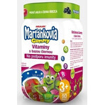 WALMARK Martian gummy vitamins with black elderberry 1×50 pieces, apple and blackcurrant flavor