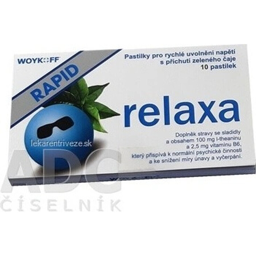 relax RAPID - Woykoff Lutschtabletten 1x10 Stück