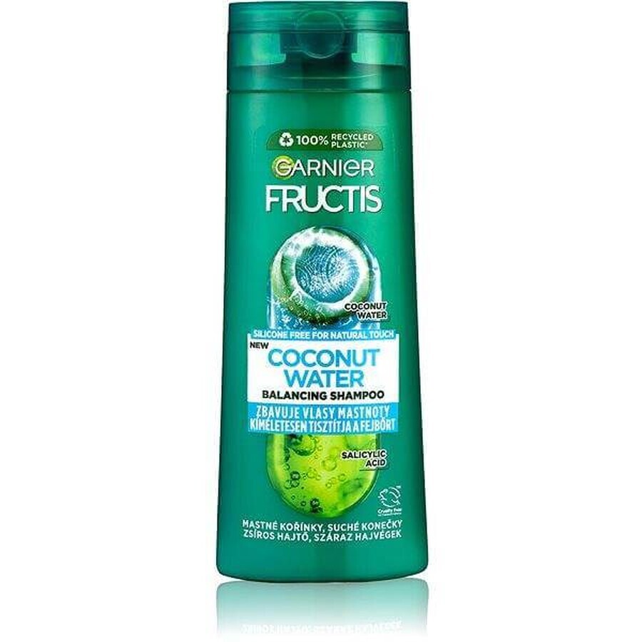 GARNIER GARNIER FRUCTIS AGUA DE COCONA champú 1×250ml, champú para el cabello