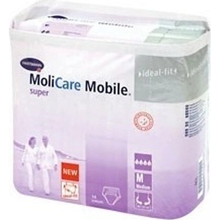 MoliCare MOBILE Super M (Medium) 1×14 pcs, baby diapers