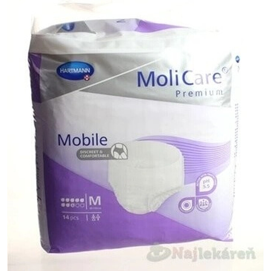 MoliCare MOBILE Super M (Medium) 1×14 pcs, baby diapers