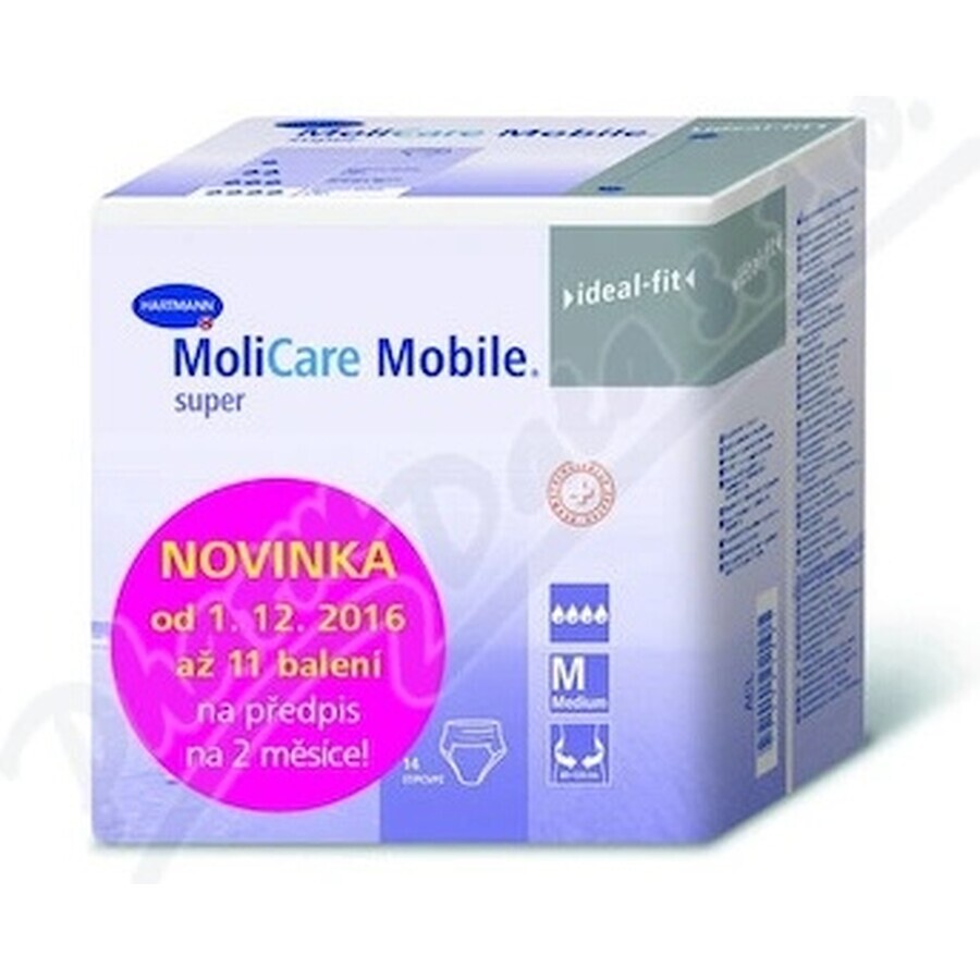 MoliCare MOBILE Super M (Medium) 1×14 pcs, baby diapers