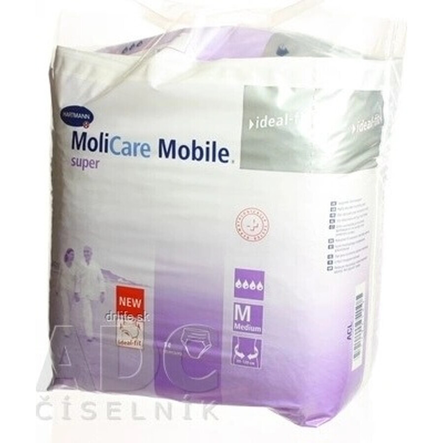 MoliCare MOBILE Super M (Medium) 1×14 pcs, baby diapers