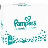 Pampers Premium MBP S2 224 Stück (4-8kg) 1×224 Stück Windeln