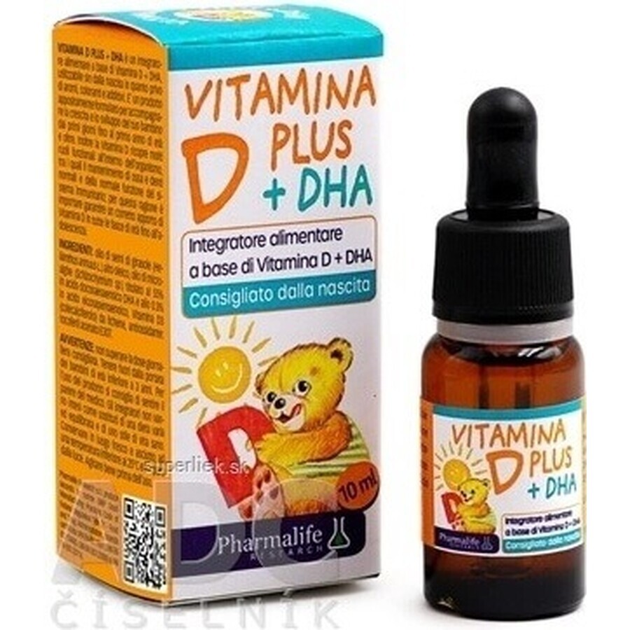 FITOBIMBI VITAMIN D PLUS DHA 1x10 ml, Nahrungsergänzungsmittel