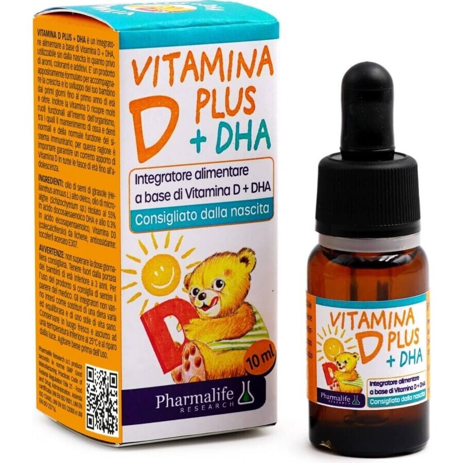 FITOBIMBI VITAMIN D PLUS DHA 1x10 ml, Nahrungsergänzungsmittel