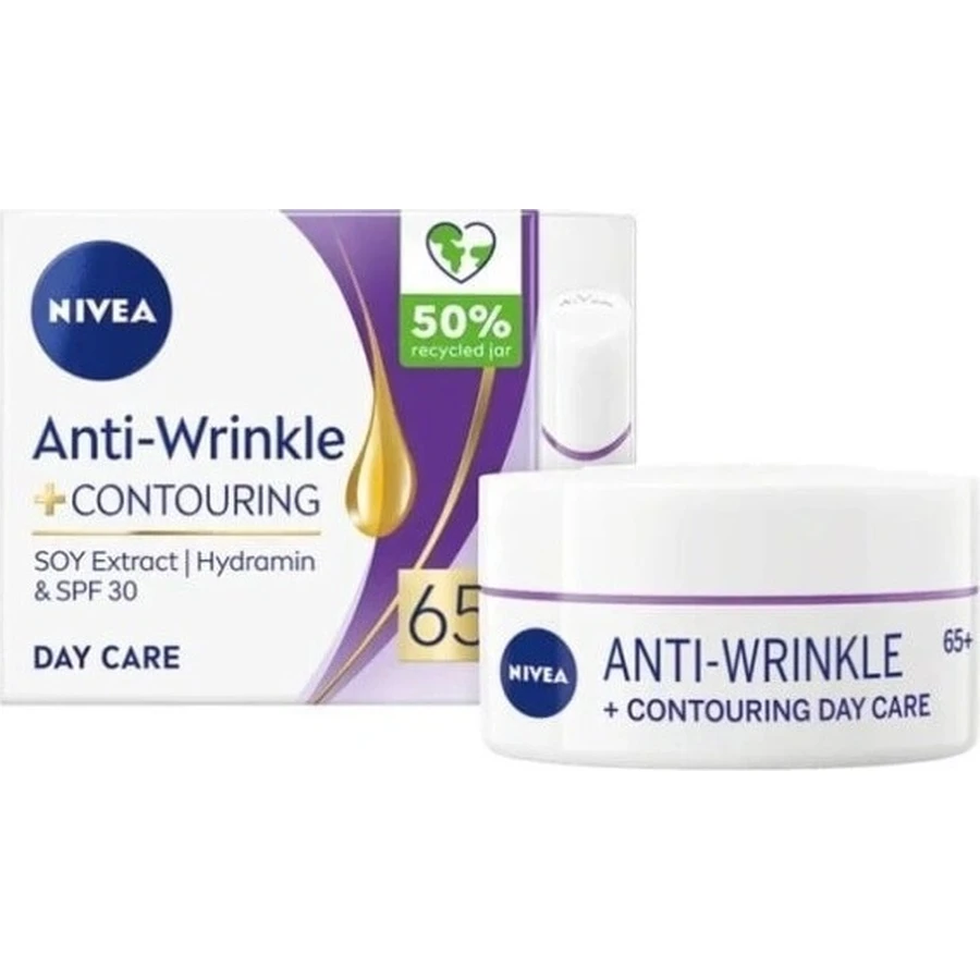 NIVEA 65+ Konturenverfeinernde Tagescreme 1×50 ml