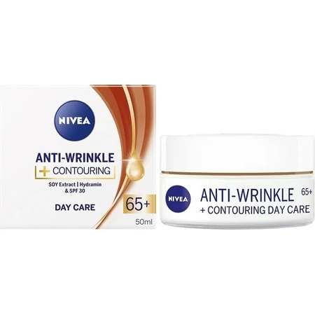 NIVEA 65+ Konturenverfeinernde Tagescreme 1×50 ml