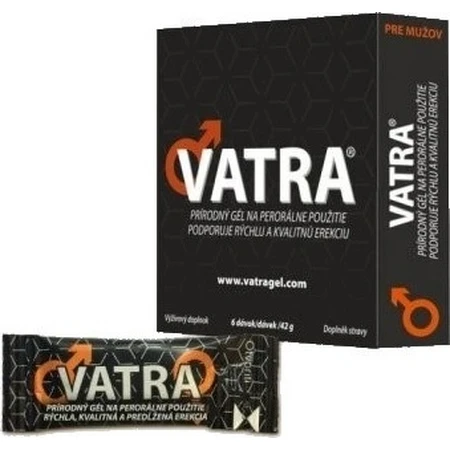 VATRA pentru bărbați gel pentru uz oral 6x7 g (42 g)