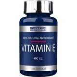 Scitec Nutrition Vitamina E 1×100 cps, supliment alimentar