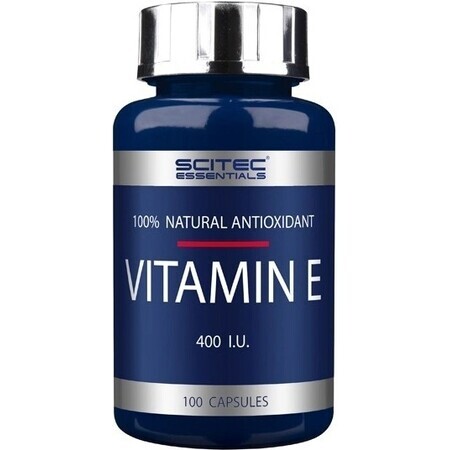 Scitec Nutrition Vitamin E 1×100 cps, food supplement