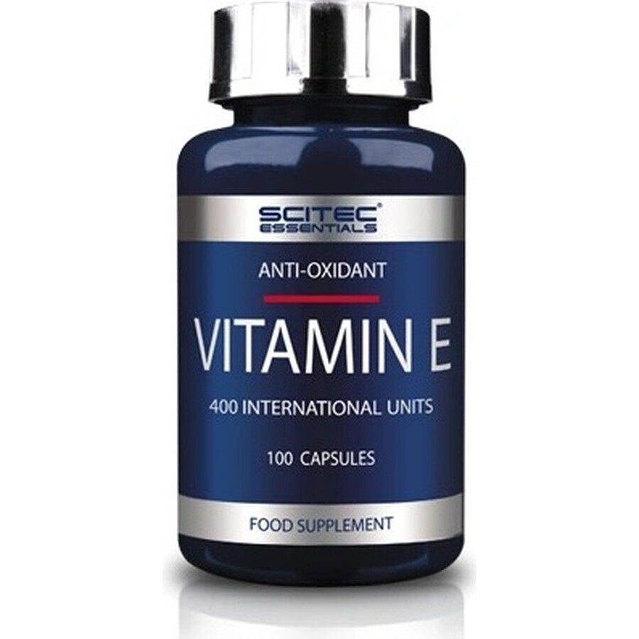 Scitec Nutrition Vitamin E 1×100 cps, food supplement