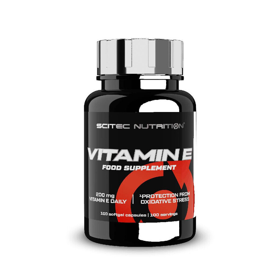 Scitec Nutrition Vitamin E 1×100 cps, food supplement