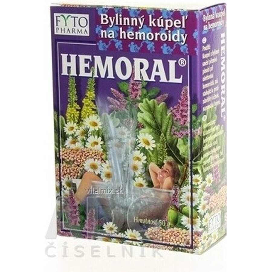 FYTO HEMORAL 1×50 g, herbal bath