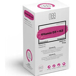 nesVITAMINS Vitamina D3 2000 U.I. + K2 70 μg 1×60 cps, complemento alimenticio