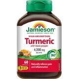 JAMIESON CURCUMIN WITH BLACK ROOT 1x60 cps, Nahrungsergänzungsmittel