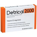 Detrical 2000 Vitamin D 1×60 tbl, Nahrungsergänzungsmittel