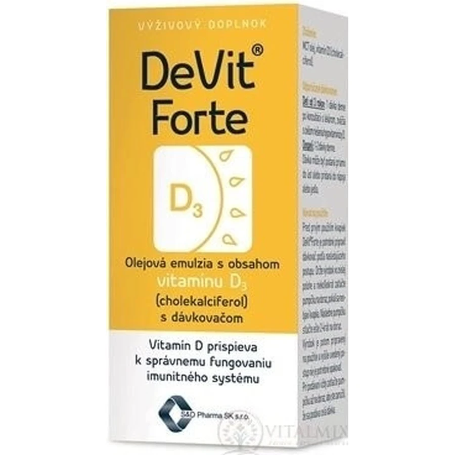 DeVit 1×22 ml, voedingssupplement