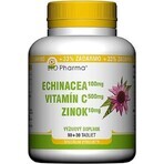 BIO Pharma Echinacea, Vitamina C, Zinc 1×120 tbl, complemento alimenticio