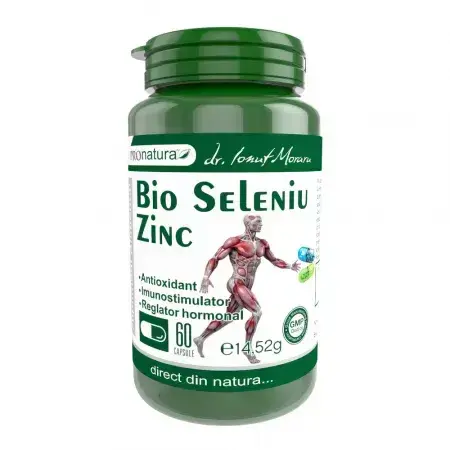 Bio Selen-Zink, 60 Kapseln, Pro Natura