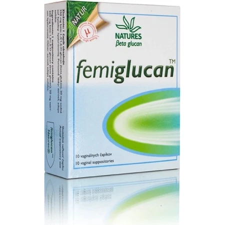NATURES Femiglucan 1×10 pcs, suppositoires vaginaux