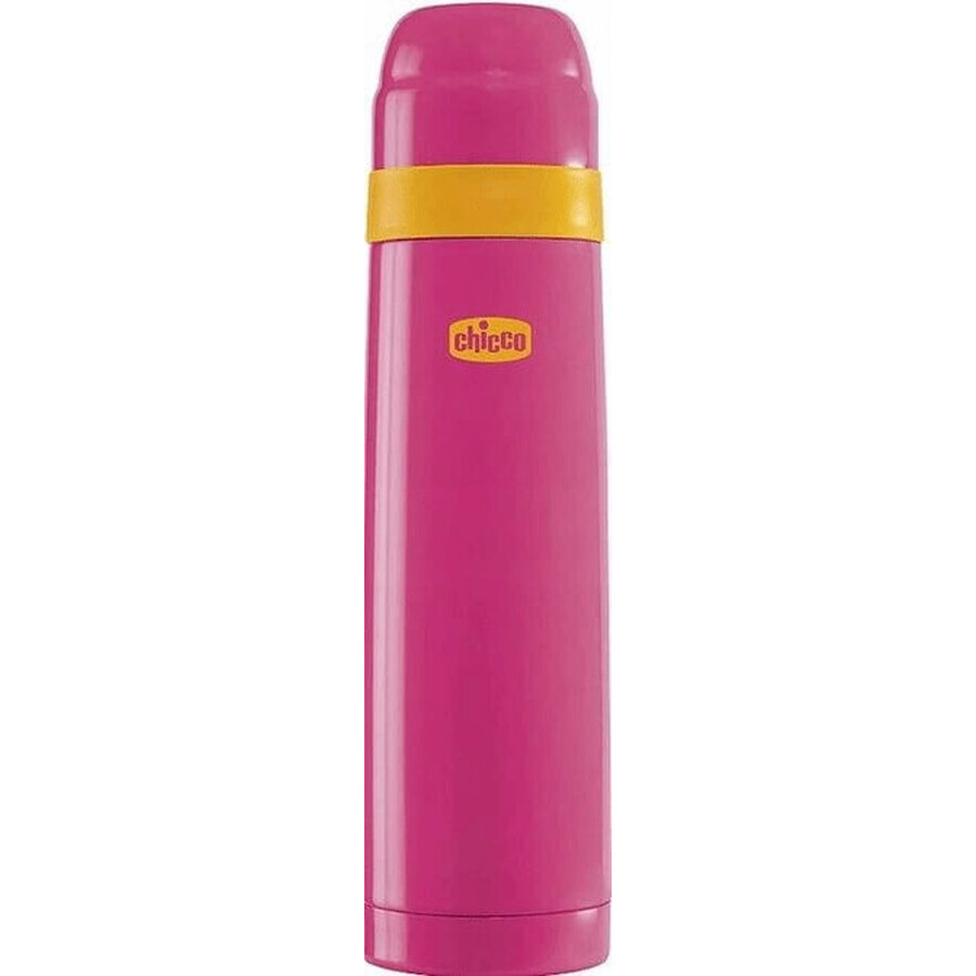 Chicco Chicco thermos arancione, 500 ml 1×500 ml, thermos