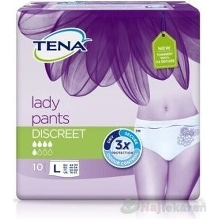 TENA Silhouette Normal L 1×10 Stück, Inkontinenzslips