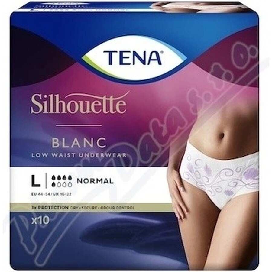 TENA Silhouette Normal L 1×10 Stück, Inkontinenzslips