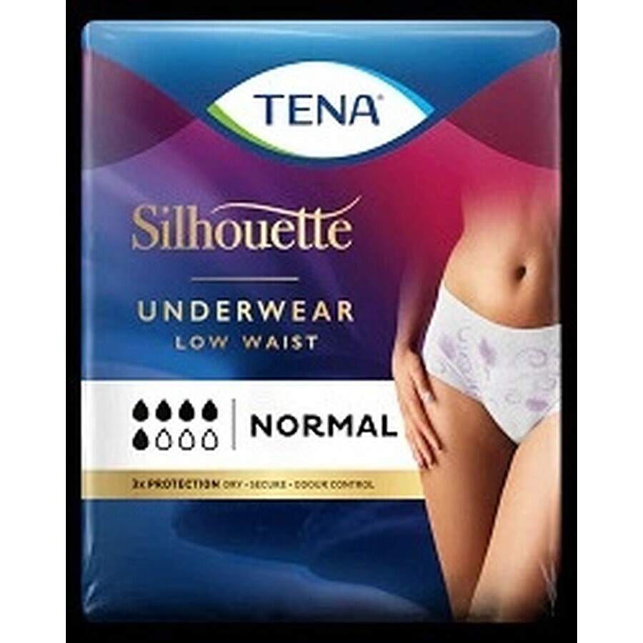 TENA Silhouette Normal L 1×10 Stück, Inkontinenzslips