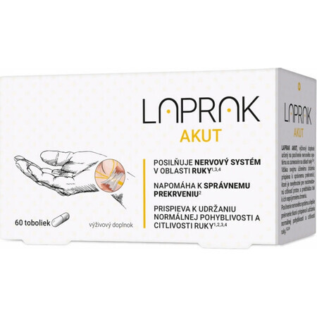 LAPRAK AKUT 1×60 tbl, voedingssupplement voor het zenuwstelsel