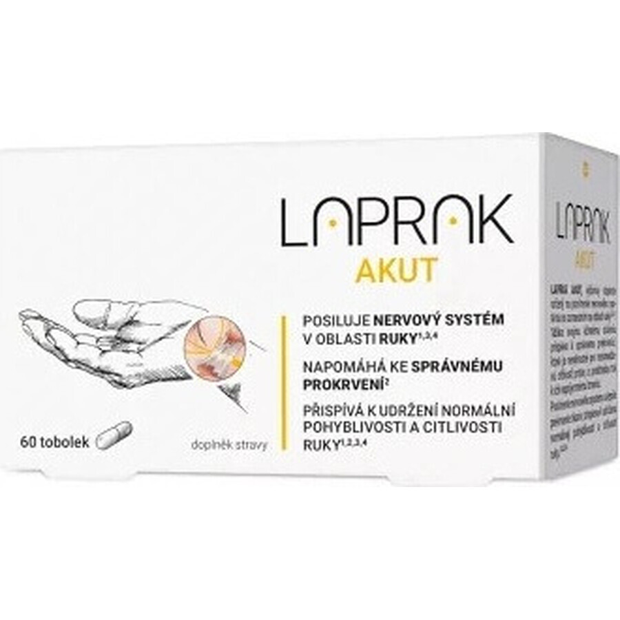 LAPRAK AKUT 1×60 tbl, voedingssupplement voor het zenuwstelsel