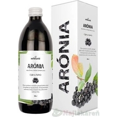 Nef de Santé ARÓNIA 1×500 ml, juice with vitamin C