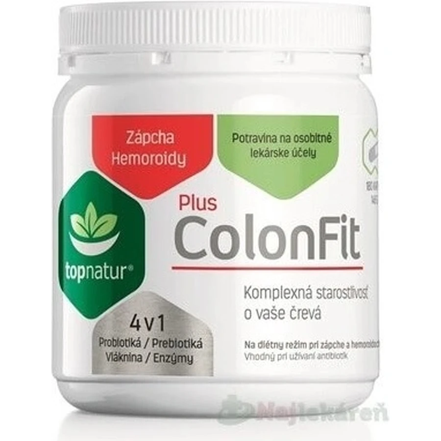 Topnatur ColonFit BASIC 1×180 cps, supliment alimentar
