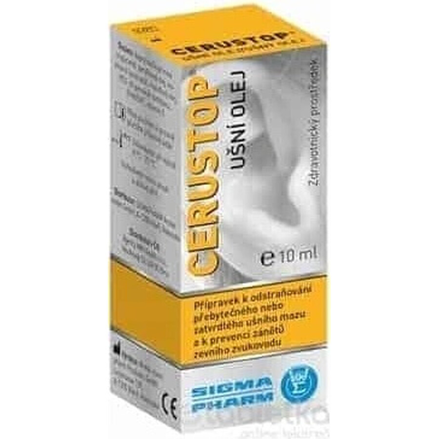 Cerustop ulei pentru urechi 1×10 ml, ulei oral