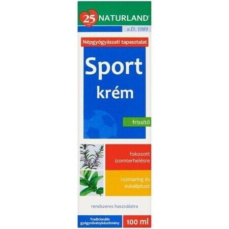 NATURLAND SPORTSMEN CREAM 1×100 ml, Creme