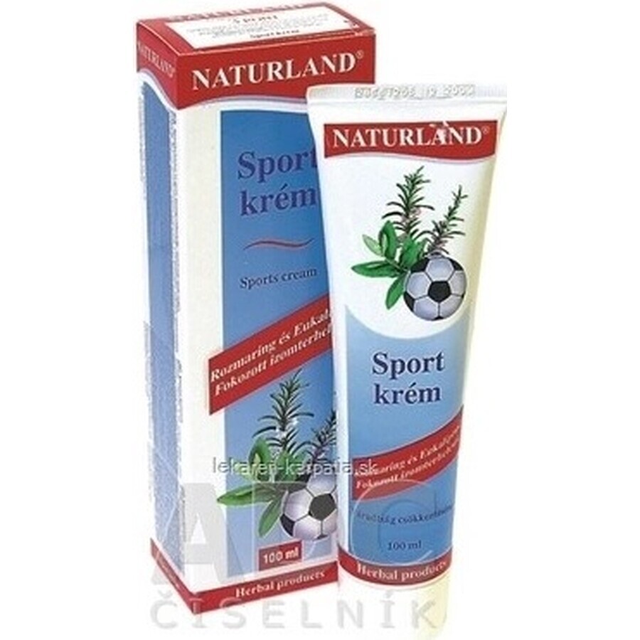 NATURLAND SPORTSMEN CREAM 1×100 ml, Creme