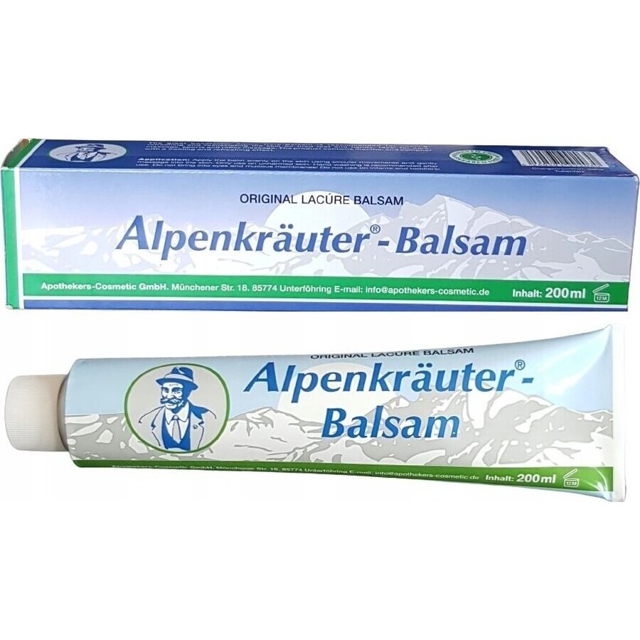 Primavera Alpenkräuter Balsam 1×200 ml, Alpine Herbal Balm