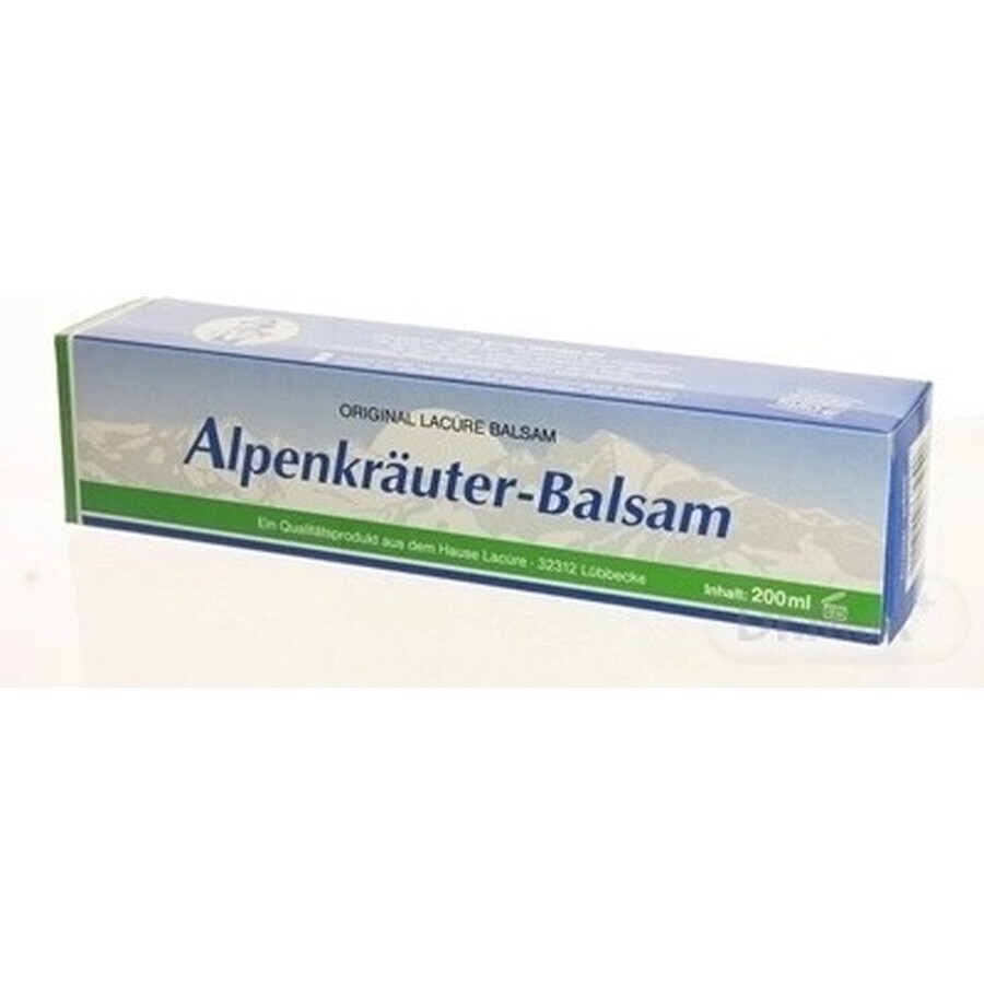 Primavera Alpenkräuter Balsam 1×200 ml, Alpine Herbal Balm