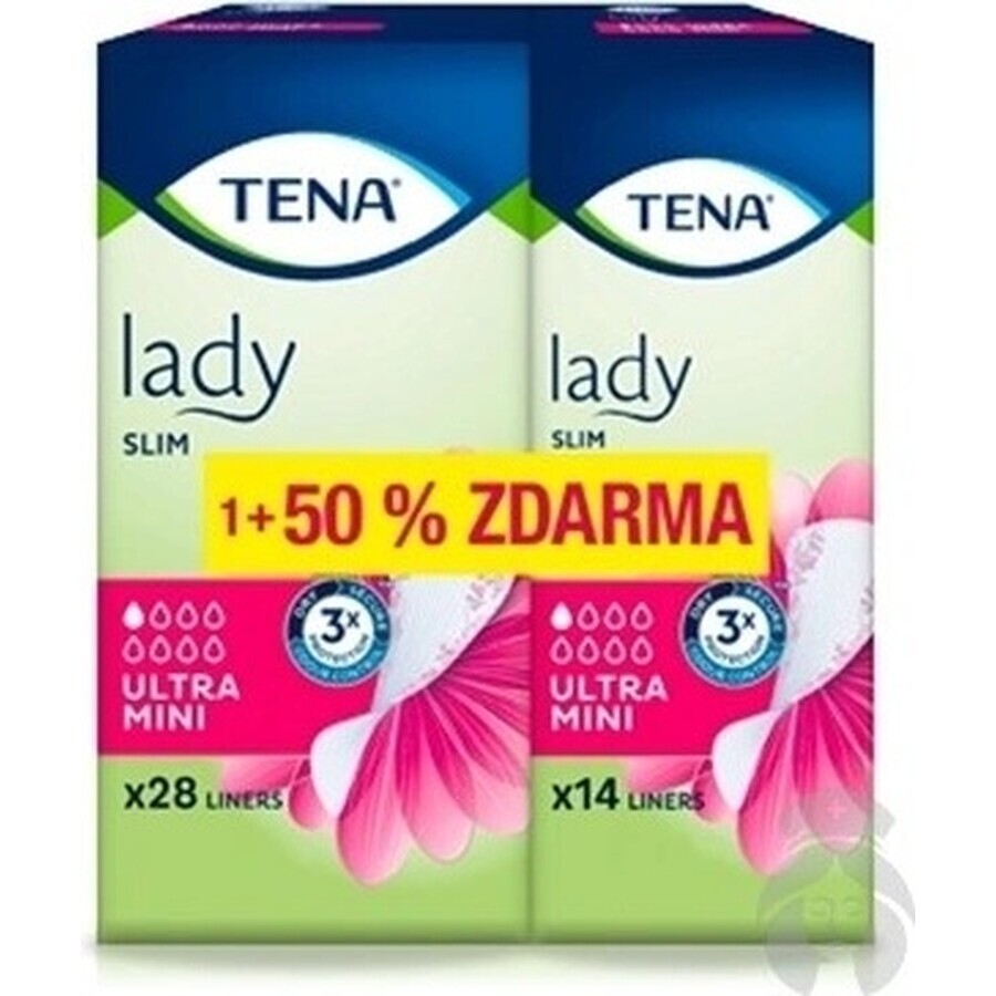 TENA Lady Slim Ultra Mini 1×42 pezzi, assorbenti igienici per incontinenza