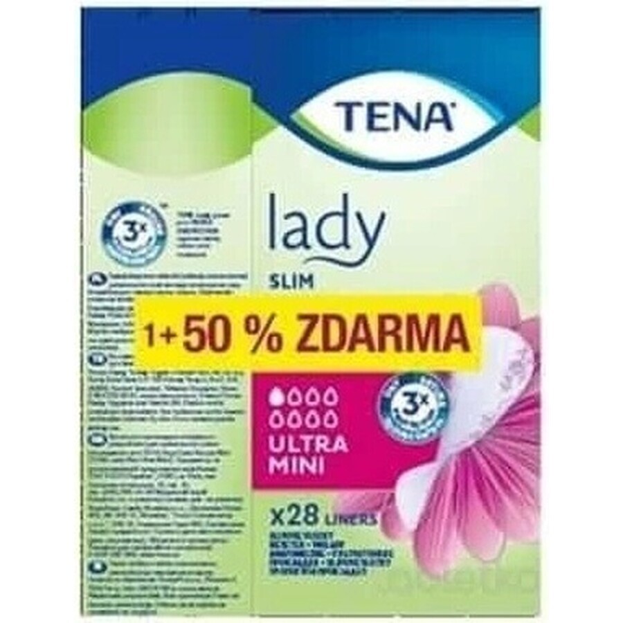 TENA Lady Slim Ultra Mini 1×42 pezzi, assorbenti igienici per incontinenza