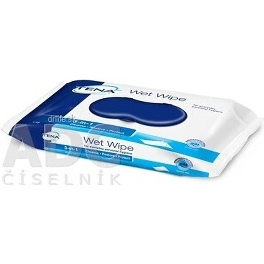 TENA Wet wipes 1×48 pcs, wet wipes