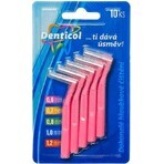 Dimensioni Denticol. 0,6 mm, scovolino interdentale curvo 1×10 pz, scovolino interdentale