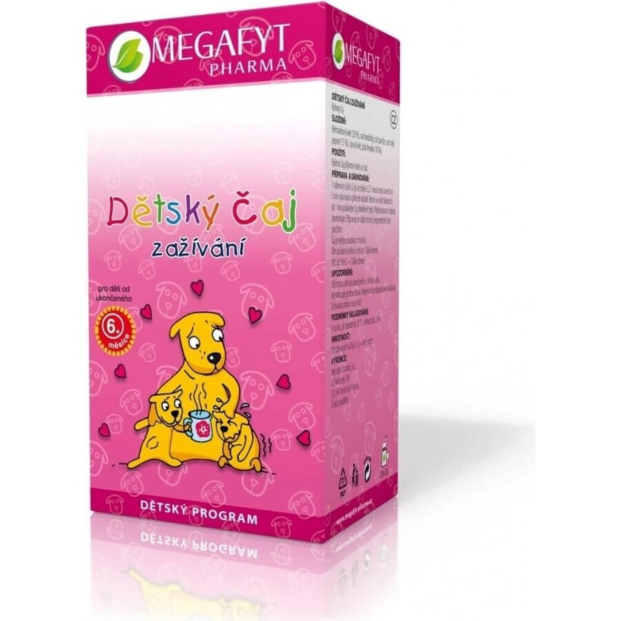 MEGAFYT Kindertee BEHANDLUNG 1×40 g (20×2 g), Kräutertee