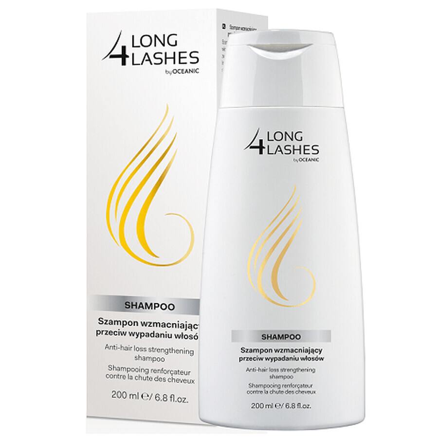 Long 4 Lashes Stärkendes Anti-Haarausfall Shampoo, 200 ml, Ozean