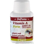 MedPharma Vitamina A 6000 UI Forte 1×67 cps, complemento alimenticio