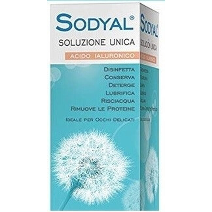 OMISAN Sodyal Kontaktlinsenflüssigkeit 1×50 ml, für alle Arten von Kontaktlinsen